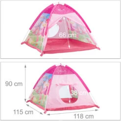 Relaxdays Tenda Gioco Per Bambini Castello Fate Per Bambine Casetta Bimbi Interni & Esterni HLP 90x118x115 Cm Fucsia 7 Relaxdays Tenda Gioco Per Bambini Castello Fate Per Bambine Casetta Bimbi Interni & Esterni HLP 90x118x115 Cm Fucsia -Cameretta Per Bambini 10723982 2