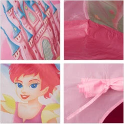 Relaxdays Tenda Gioco Per Bambini Castello Fate Per Bambine Casetta Bimbi Interni & Esterni HLP 90x118x115 Cm Fucsia 9 Relaxdays Tenda Gioco Per Bambini Castello Fate Per Bambine Casetta Bimbi Interni & Esterni HLP 90x118x115 Cm Fucsia -Cameretta Per Bambini 10723982 4
