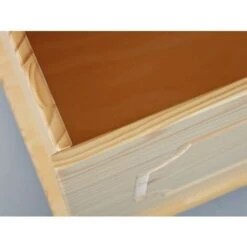 Links Cassapanca Emel Contenitore In Massello Di Pino Naturale 89x47x53h - Inter Link -Cameretta Per Bambini 11703040 3