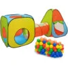 Tenda Gioco Per Bambini SHIR KHAN Con 200 Palline Colorate -Cameretta Per Bambini 12012445 1