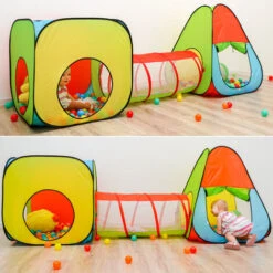 Tenda Gioco Per Bambini SHIR KHAN Con 200 Palline Colorate -Cameretta Per Bambini 12012445 3
