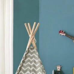 SoBuy Tenda Indiani Bambini Casa Per Bambini Con 1 Portella E 1 Finestra Righe Bianco Sporco OSS03,IT 9 SoBuy Tenda Indiani Bambini Casa Per Bambini Con 1 Portella E 1 Finestra Righe Bianco Sporco OSS03,IT -Cameretta Per Bambini 13475091 3