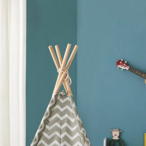 SoBuy Tenda Indiani Bambini Casa Per Bambini Con 1 Portella E 1 Finestra Righe Bianco Sporco OSS03,IT 5 SoBuy Tenda Indiani Bambini Casa Per Bambini Con 1 Portella E 1 Finestra Righe Bianco Sporco OSS03,IT - immagine 3