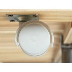 Letto Multifunzionale Vindas Salvaspazio Singolo/matrimoniale Pino Massello Colore Bianco - Inter Link -Cameretta Per Bambini 14333771 5