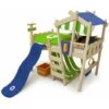 Wickey Letti Per Bambini, Letto A Soppalco CrAzY Hutty Con Scivolo Culla 90 X 200 Cm, Letto A Castello - Blu -Cameretta Per Bambini 14835454 1