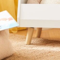 SoBuy Libreria Montessoriana Per Bambini Scaffale Portagiochi Portariviste L63P30A70 Cm KMB19-W -Cameretta Per Bambini 15070902 3