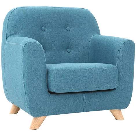 Poltrona Scandinava Per Bambino Blu Petrolio NORKID 3 Poltrona Scandinava Per Bambino Blu Petrolio NORKID