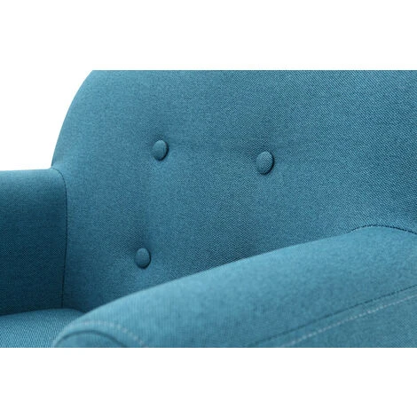 Poltrona Scandinava Per Bambino Blu Petrolio NORKID 7 Poltrona Scandinava Per Bambino Blu Petrolio NORKID - immagine 5