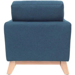 Poltrona Scandinava Bambino Sfoderabile In Tessuto Blu Anatra BABY OSLO -Cameretta Per Bambini 15072906 5