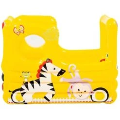 Piscina Di Palline Gonfiabile Bestway Fisher Price Scuolabus 137x96x96 Cm Giallo -Cameretta Per Bambini 15730568 4