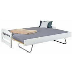 Letto Singolo Con Letto Estraibile 90x200 A Doghe A Scomparsa Bianco Salvaspazio 10 Letto Singolo Con Letto Estraibile 90x200 A Doghe A Scomparsa Bianco Salvaspazio -Cameretta Per Bambini 15892260 4