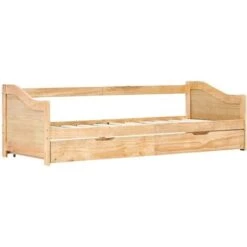 Divano Letto A Scomparsa In Legno Di Pino 90x200 Cm VidaXL 10 Divano Letto A Scomparsa In Legno Di Pino 90x200 Cm VidaXL -Cameretta Per Bambini 16807901 4