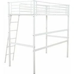 Letto A Soppalco Alora - 90 X 190 Cm - Bianco 11 Letto A Soppalco Alora - 90 X 190 Cm - Bianco -Cameretta Per Bambini 17815598 5