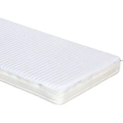 EVERGREENWEB - Materasso Lettino O Culla Per Bambini Alto 10 Cm + Cuscino ANTISOFFOCO GRATIS Con Fodera In Cotone Naturale, Rivestimento + Fascia AIR SPACE Sfoderabile Anallergico Lavabile NEMO 60x120 -Cameretta Per Bambini 18126447 5