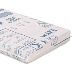 EVERGREENWEB - Materasso Lettino O Culla 64x124 Per Bambini Alto 12 Cm + Cuscino ANTISOFFOCO Su Misura GRATIS Con Fodera In Cotone Naturale, Rivestimento Sfoderabile Anallergico Lavabile PIMPY -Cameretta Per Bambini 18126459 3