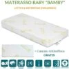 EVERGREENWEB - Materasso Lettino O Culla 60x125 In LATTICE E Waterfoam Per Bambini Alto 12 Cm + Cuscino ANTISOFFOCO Su Misura GRATIS Fodera BAMBOO, Rivestimento Sfoderabile Anallergico Lavabile BAMBY 2 EVERGREENWEB - Materasso Lettino O Culla 60x125 In LATTICE E Waterfoam Per Bambini Alto 12 Cm + Cuscino ANTISOFFOCO Su Misura GRATIS Fodera BAMBOO, Rivestimento Sfoderabile Anallergico Lavabile BAMBY -Cameretta Per Bambini 18126474 1