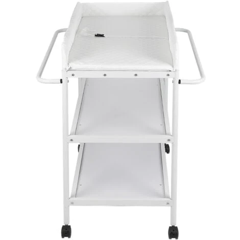 Cambia Tavolo Pannolino, Tavolo Pannolini Per Bambini Multifunzionale, Appendiabiti Bambino A Tre Strati Per Il Cambio Del Bambino 84 X 72 X 90cm 7 Cambia Tavolo Pannolino, Tavolo Pannolini Per Bambini Multifunzionale, Appendiabiti Bambino A Tre Strati Per Il Cambio Del Bambino 84 X 72 X 90cm - immagine 5