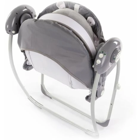 B-Portable Dondolino Neonati E Riduttore White Tiger Grigio Bo Jungle 6 B-Portable Dondolino Neonati E Riduttore White Tiger Grigio Bo Jungle - immagine 4