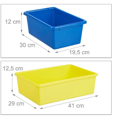 Relaxdays Scaffale Portagiochi, Per La Cameretta Dei Bambini, 12 Box, Mobile Portaoggetti, HLP: 87,5x86 X31 Cm, Colorato 7 Relaxdays Scaffale Portagiochi, Per La Cameretta Dei Bambini, 12 Box, Mobile Portaoggetti, HLP: 87,5x86 X31 Cm, Colorato - immagine 5