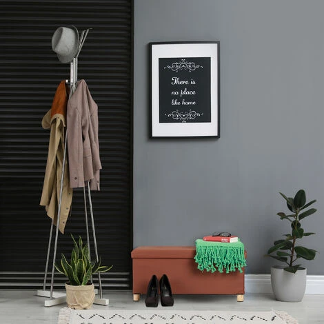 Relaxdays Panca Con Contenitore, In Similpelle, Imbottita, Corridoio, Camera Da Letto, HxLxP: 35 X 76 X 37 Cm, Bianca 7 Relaxdays Panca Con Contenitore, In Similpelle, Imbottita, Corridoio, Camera Da Letto, HxLxP: 35 X 76 X 37 Cm, Bianca - immagine 5