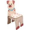 Sedia Maialino Legno Per Bambini Fantasy Fields (senza Tavolo) TD-11324A2-P -Cameretta Per Bambini 23510839 1