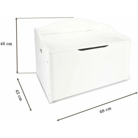 Contenitore Porta Giochi XL Colore Bianco 5 Contenitore Porta Giochi XL Colore Bianco - immagine 3