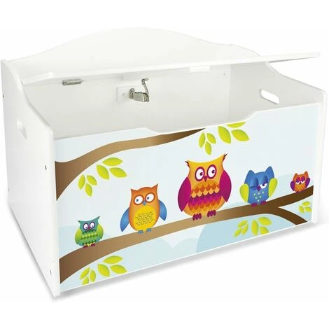 Contenitore Porta Giochi XL. Motivo: Gufi 4 Contenitore Porta Giochi XL. Motivo: Gufi - immagine 2