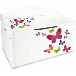 Contenitore Porta Giochi XL. Motivo: Farfalle