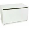 Contenitore Portagiochi In Legno Bianco Su Ruote -Cameretta Per Bambini 23694663 1