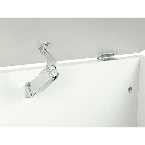 Contenitore Portagiochi In Legno Bianco Su Ruote 5 Contenitore Portagiochi In Legno Bianco Su Ruote - immagine 3