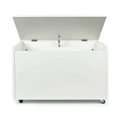 Contenitore Portagiochi In Legno Bianco Su Ruote Motivo I Miei Cani 7 Contenitore Portagiochi In Legno Bianco Su Ruote Motivo I Miei Cani -Cameretta Per Bambini 23694703 2