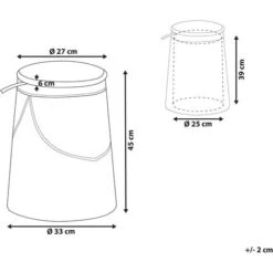 Pouf Per Bambini Poggiapiedi Imbottito Con Contenitore Bianco Apache -Cameretta Per Bambini 24160618 3