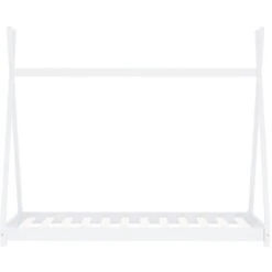 Giroletto Per Bambini Bianco In Massello Di Pino 70x140 Cm VidaXL -Cameretta Per Bambini 24734910 4