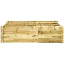 Letto Rialzato 150x100x40 Cm In Legno Impregnato VidaXL 8 Letto Rialzato 150x100x40 Cm In Legno Impregnato VidaXL -Cameretta Per Bambini 2675207 2