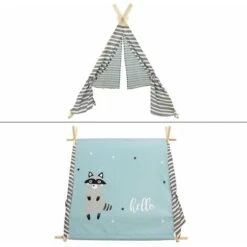 Tenda Gioco Bambini Indiani Cameretta Giocattolo Tende Motivo Procione 2 Porte 8 Tenda Gioco Bambini Indiani Cameretta Giocattolo Tende Motivo Procione 2 Porte -Cameretta Per Bambini 26924560 2