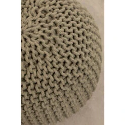 SKLUM Puff Rotondo Lavorato A Maglia Greicy Verde Kaki Ø42 Cm 10 SKLUM Puff Rotondo Lavorato A Maglia Greicy Verde Kaki Ø42 Cm -Cameretta Per Bambini 26929193 4