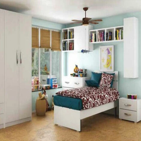 Letto In Legno Una Piazza E Mezza Per Cameretta Bambini, 4 Letto In Legno Una Piazza E Mezza Per Cameretta Bambini, - immagine 2