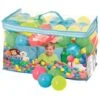 SACCA CON 100 PALLINE COLORATE CON CUSTODIA IDEALI PER BOX PISCINE E AREE GIOCO -Cameretta Per Bambini 30445891 1