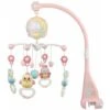 BATHRINS®Campanello Da Letto,Lettino Per Bebè, Sonaglio Rosa Per Proiezione Di Musica Per Bambini -Cameretta Per Bambini 30947688 1