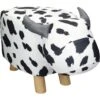 WOMO-DESIGN Sgabello Per Bambini A Forma Di Mucca Ottomano In Pelle Sintetica -Cameretta Per Bambini 32159859 1