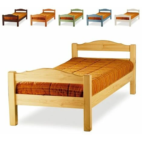 Letto Singolo In Legno Mercurio Per Casa Alberghi B&b Comunità-Naturale 3 Letto Singolo In Legno Mercurio Per Casa Alberghi B&b Comunità-Naturale