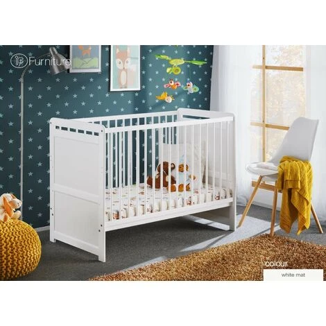 Lettino Culla Bambini Neonati 3 Posizioni Cm 124 X 67 X 57h Colore Bianco - Bim Forniture 5 Lettino Culla Bambini Neonati 3 Posizioni Cm 124 X 67 X 57h Colore Bianco - Bim Forniture - immagine 3