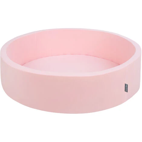 KiddyMoon 120X30cm/SENZA Palline Piscina Per Bambini Tondo Fabbricato In EU, Rosa:Rosa Chiaro/Perla/Trasparente 3 KiddyMoon 120X30cm/SENZA Palline Piscina Per Bambini Tondo Fabbricato In EU, Rosa:Rosa Chiaro/Perla/Trasparente