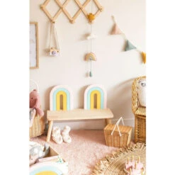 SKLUM Panca In Legno Mini Rainbow Kids Legno Naturale -Cameretta Per Bambini 33534130 4