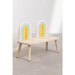 SKLUM Panca In Legno Mini Rainbow Kids Legno Naturale -Cameretta Per Bambini 33534130 5