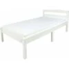 Letto In Legno - Colore Bianco CLASSIC 140/70 Con Materasso -Cameretta Per Bambini 33981550 1