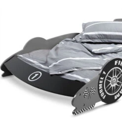 Letto Per Bambini Formula 1 Macchina Da Corsa 90x200cm Con Rete A Doghe Inclusa Argento Letti In Legno Per Bimbi 11 Letto Per Bambini Formula 1 Macchina Da Corsa 90x200cm Con Rete A Doghe Inclusa Argento Letti In Legno Per Bimbi -Cameretta Per Bambini 34726859 5