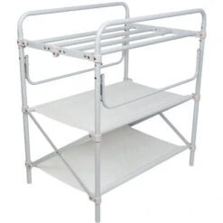 Fasciatoio Bianco, Fasciatoio + 2 Ripiani, Ruote 9 Fasciatoio Bianco, Fasciatoio + 2 Ripiani, Ruote -Cameretta Per Bambini 35184497 3