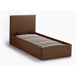 Letto Singolo 1 Piazza Con Rete E Contenitore 80x190 Basel Twin Marrone 11 Letto Singolo 1 Piazza Con Rete E Contenitore 80x190 Basel Twin Marrone -Cameretta Per Bambini 35544458 5