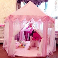 Tenda Per Bambini Tenda Per Tende Tenda Per Bambini Pieghevole Princes Princess Tenda Per Bambini Castello Play House